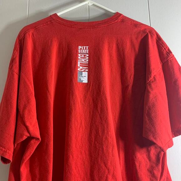 vintage Y2K 2000s NCAA PITT STATE GORILLAS FOOTBALL college tee shirt 2XL - Picture 6 of 6